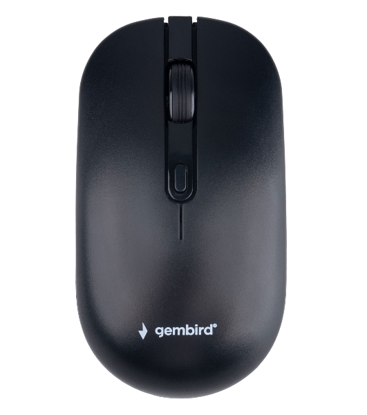 Комплект клавиатура+мышь Gembird KBS-8000 беспроводной, USB, 1600 DPI, чёрный