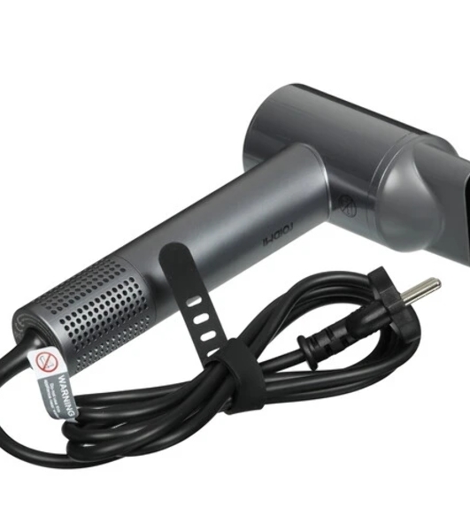 Фен Roidmi Hair dryer Miro серый, 1300 Вт, компактный, ионизация