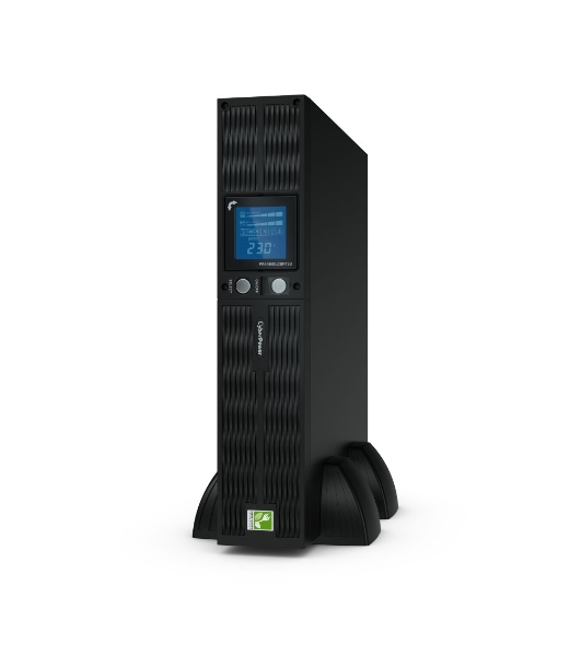 Источник бесперебойного питания CyberPower PR1000ELCDRT2UA / 1000ВА / 900Вт / USB/RS-232/Dry/EPO/SNMPslot/RJ11/45 (8x 320 IEC С13)