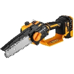 Пила цепная аккумуляторная DEKO DKCHS 20-6 PRO, 4' и 6', 20В, 2x2.2А·ч, 2 шины и 2 цепи в кейсе, фото10