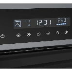 Шкаф духовой электрический Maunfeld AEOD60103G1, 60л, дверца с 3 стеклами, графит, фото2