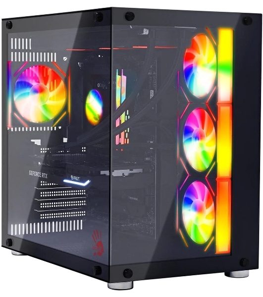 Компьютер Bloody BD-PC CZ79C3 MT i7 14700KF (3.4) 64Gb SSD 1Tb RTX 5070Ti 16Gb Win 11H 64 2.5xGbitEth 850W черный (RUS) (2129080)