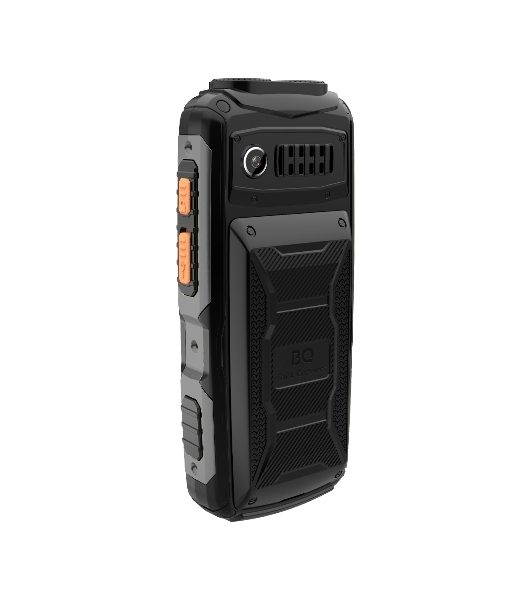 Мобильный телефон BQ 2430L Tank Connect черный/серый