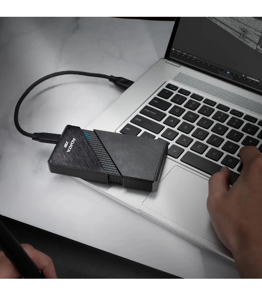 Внешний SSD ADATA SE920, 1Tb, USB 4 Type-C, R/W 3800/3700, черный
