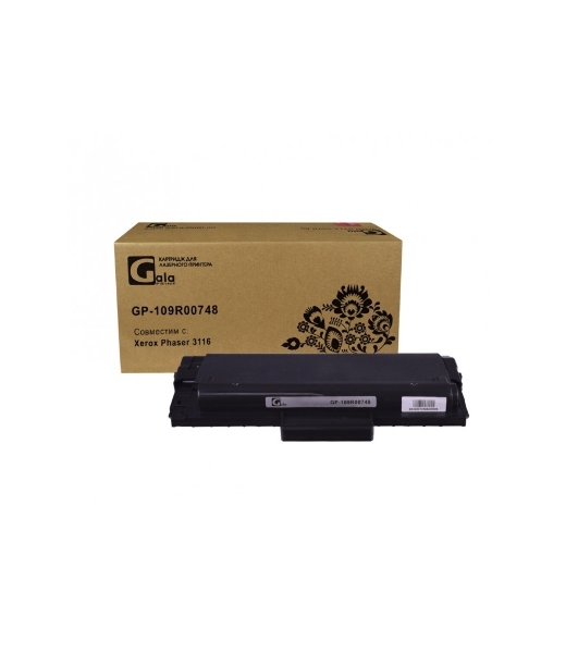 Картридж лазерный GalaPrint GP-109R00748 черный (3000 стр.) для Xerox Phaser 3116