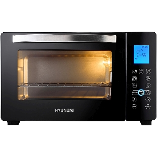 Мини-печь Hyundai MIO-HY096 28 л, 1600 Вт, черный