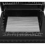 Шкаф духовой электрический Maunfeld AEOD60103G1, 60л, дверца с 3 стеклами, графит, фото3