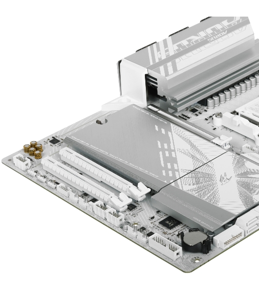 Материнская плата Gigabyte B850 AORUS ELITE WIFI7 ICE rev. 1.1, AM5, AMD B850, 4xDDR5, 4xSATA, 3xM.2, 1xPCIe 5.0 x16, 2xPCIe 3.0 x16, 1xDP, 1x2.5Gb LAN, Wi-Fi 7, Bluetooth 5.4, 1xUSB-C 10Gbps, 2xUSB-A 10Gbps, 5xUSB-A 5Gbps, 4xUSB-A 2.0, 3x3.5 мм + S/PDIF оптический, 7.1, ATX