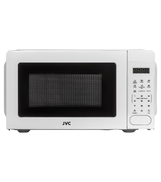 Микроволновая печь JVC JK-MW365S белый, 20 л, 700 Вт, переключатели - сенсор