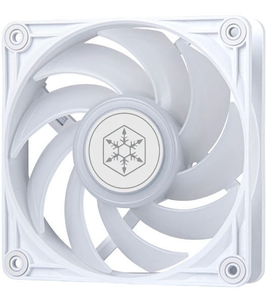 Вентилятор для корпуса Silverstone VISTA 120 ARGb белый, 120 мм, 2000 об/мин, 30.6 дБ, 4 pin