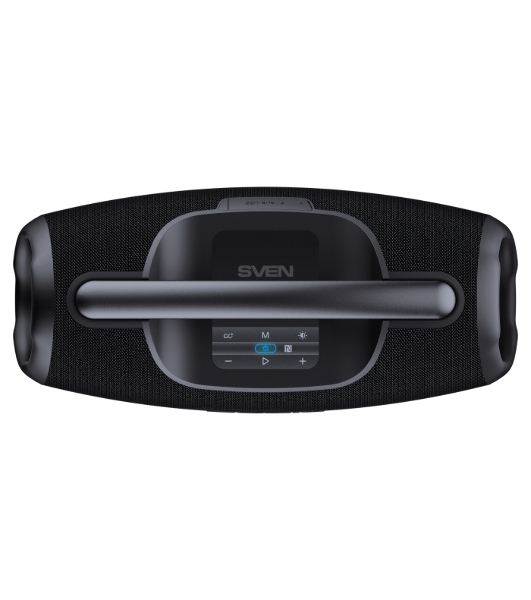 Портативная акустическая система SVEN PS-990, черный, 2.0, 2x90 Вт (RMS), IPx7, TWS, Bluetooth, USB, аккумулятор