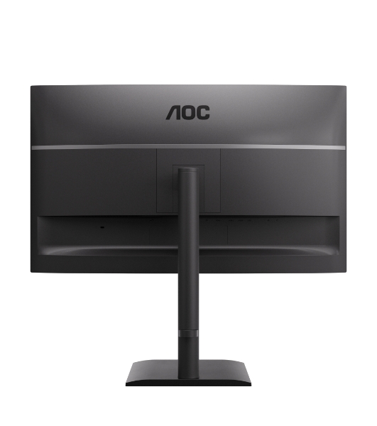 Монитор 27' AOC U27E4CV IPS 3840x2160, 60 Гц, 4 мс, 16:9, 400 кд/м², 2xHDMI 2.0, DP 1.4, DP Out, USB-C (90 Вт), USB Hub (4x USB 3.2), RJ45, 3.5 Jack, динамики (2x2 Вт), HDR Ready, Adaptive-Sync, VESA 100x100, черный