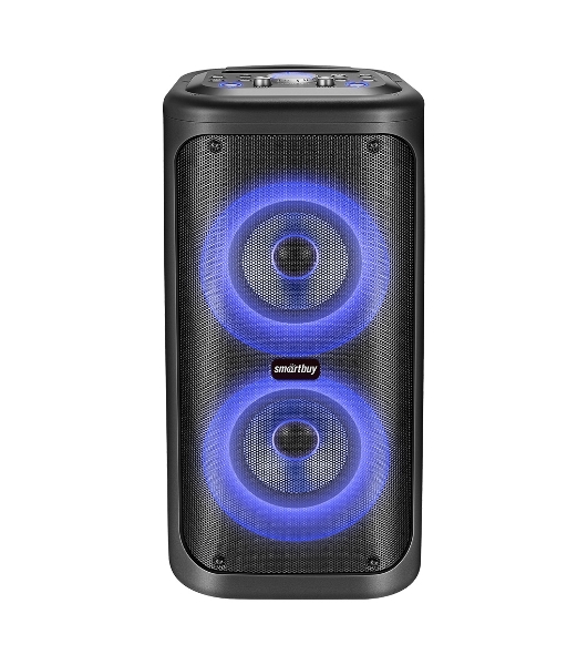 Акустическая система 2.1 Smartbuy MY DISCO, 50Вт, Bluetooth, MP3, FM, RGb подсветка Диско, микрофон