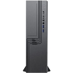 Компьютерный корпус EL555BK PM-300TFX 80+Bronze U3.0*2+U2*2+2*combo Audio; fan 9см; intrusion switch POWERMAN Slim Case 6143524, фото4