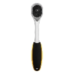 Ключ-трещотка Deli DL2323 1/4'; Размер: 150 мм. Двухкомпонентная трещотка, 45 T (зубья), шестерня Cr-Mo, быстросъемная., фото3