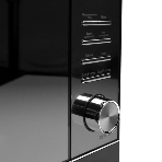 Микроволновая печь Centek CT-1564 черный, 23 л, 800 Вт, переключатели - кнопки, поворотный механизм, фото3