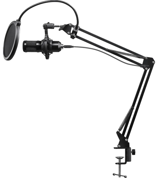 Микрофон Defender Space GMC 450 USB, стойка, провод 1.5 м