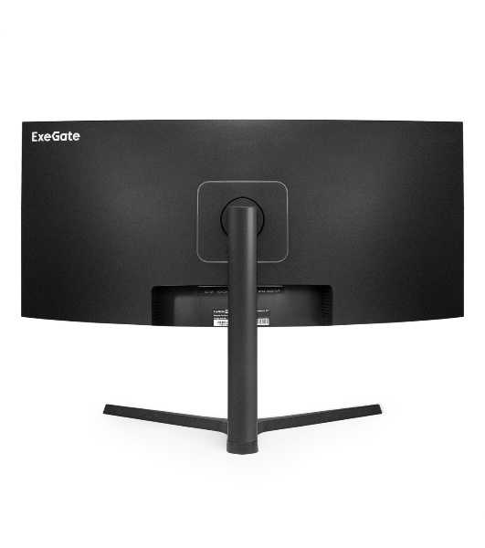 Монитор 34' ExeGate Combat EC3407TA VA 3440x1440, 165 Гц, 1 мс, 21:9, 300 кд/м², HDMI 2.0, DP 1.2, 3.5 Jack, FreeSync, изогнутый экран (1800R), черный