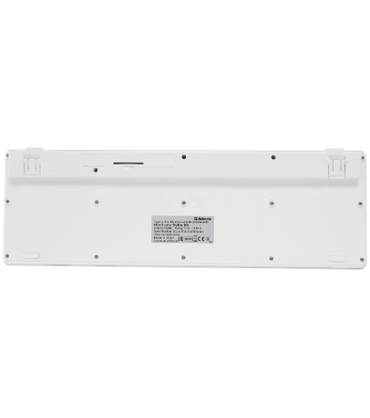 Комплект клавиатура+мышь Defender Skyline 895 беспроводной, USB, 2000 DPI, белый