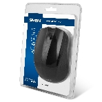 Мышь беспроводная SVEN RX-400W черный, 1400 dpi, радиоканал, USB, кнопки - 4, фото2