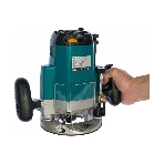 Фрезеры Makita 3612C Фрезер, 1850Вт,9000-23000об\м,ход-60мм,цанга-12мм,6кг,кор,пл пуск, эл тормоз, направл, фото2