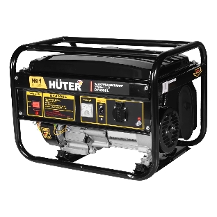 Электрогенератор бензиновый Huter DY4000L, 3.3 кВт, 68 дБ, 40.3 кг