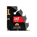 Пильный диск по дереву Denzel ф165 х 20 мм, 24 зубьев, тонкий, фото7