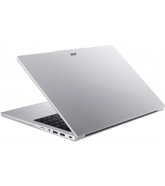 Ноутбук Acer Aspire Lite AL15-61P-R83Y 15,6' FHD 1920x1080 Non-glare IPS, 800:1, 250 nit AMD Ryzen 5 8640HS UMA 16 Gb DDR5 Memory 512Gb PCIe NVMe SSD Silver Plastic  None(Boot-up only)