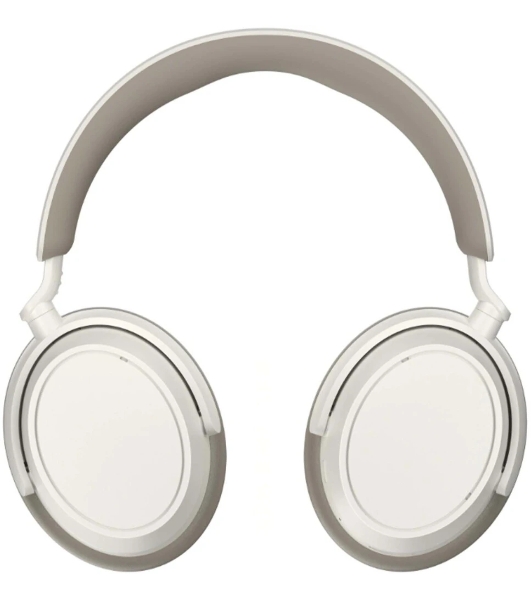Беспроводные/проводные наушники Sennheiser Accentum Plus белый, полноразмерные, Bluetooth + Jack 3.5 мм, активное шумоподавление, до 50 ч