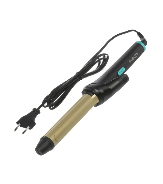 Щипцы для завивки волос Energy EN-830 черный/золотистый, 25 мм, 200 °C, 1 режим