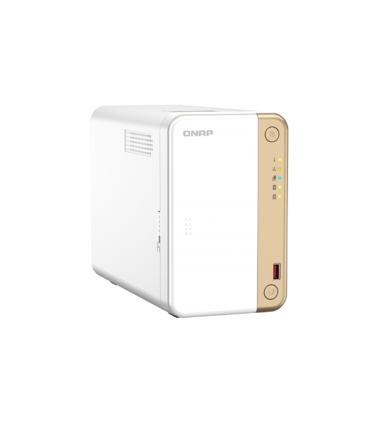 Сетевое хранилище channel QNAP TS-262-4G NAS 2 HDD trays, 2 x M.2 NVMe PCIe Gen 3 x1, 2-core Intel Celeron N4505 2.9 GHz, 4 Gb RAM (4Gb max), 1x2.5 Gigabit Ethernet, Slot PCIe Gen 3 x2, 2 USB 3.2 Gen 2 (10Gbps) Port, 2xUSB USB 2.0 port, 1xHDMI 2.0