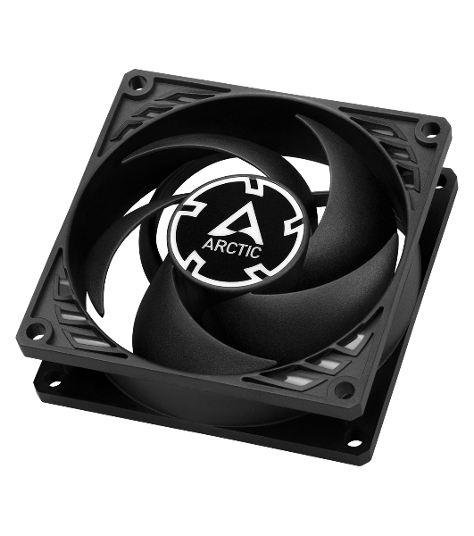 Вентилятор для корпуса Arctic P8 PWM PST черный, 80 мм, 3000 об/мин, 22.5 дБ, 4 pin