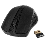 Мышь беспроводная SVEN RX-400W черный, 1400 dpi, радиоканал, USB, кнопки - 4, фото3