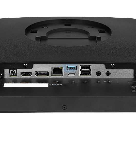 Моноблок MSI Pro AP242P 14M-653RU, 23.8' Full HD i5 14400 (2.5) 16Gb SSD 512Gb UHDG 730 Windows 11 Professional GbitEth WiFi BT 120W клавиатура мышь Cam, 1920x1080, черный (9S6-AE0621-838)