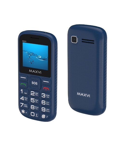 Мобильный телефон Maxvi B201 синий