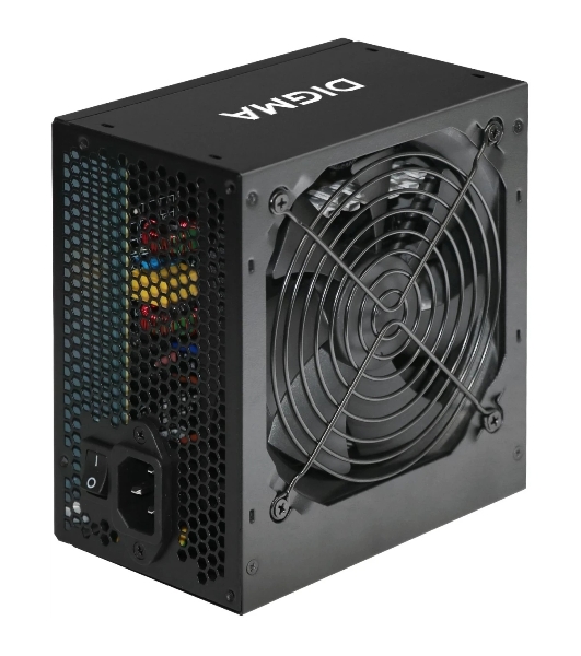 Блок питания Digma DPSU-450W-WH RTL, 450Вт, 80 PLUS, 120мм, черный