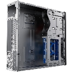 Компьютерный корпус EL555BK PM-300TFX 80+Bronze U3.0*2+U2*2+2*combo Audio; fan 9см; intrusion switch POWERMAN Slim Case 6143524, фото6