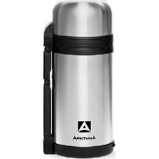 Термос Арктика 201-1200, 1,2 л, с ручкой + чашка, универсальная пробка, холод/тепло 20 ч