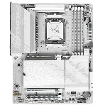 Материнская плата Gigabyte B850 AORUS ELITE WIFI7 ICE rev. 1.1, AM5, AMD B850, 4xDDR5, 4xSATA, 3xM.2, 1xPCIe 5.0 x16, 2xPCIe 3.0 x16, 1xDP, 1x2.5Gb LAN, Wi-Fi 7, Bluetooth 5.4, 1xUSB-C 10Gbps, 2xUSB-A 10Gbps, 5xUSB-A 5Gbps, 4xUSB-A 2.0, 3x3.5 мм + S/PDIF оптический, 7.1, ATX, фото7