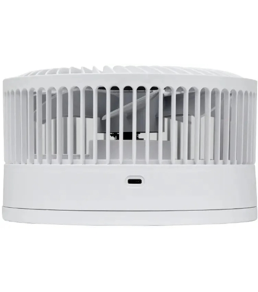 Вентилятор Centek CT-5042 белый, настольный, 12 Вт, 4 скорости, 19 см