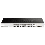 Коммутатор D-Link DGS-1210-28/FL2A, 24×1 Гбит/с + 4×1 Гбит/с Combo, настраиваемый, фото 1