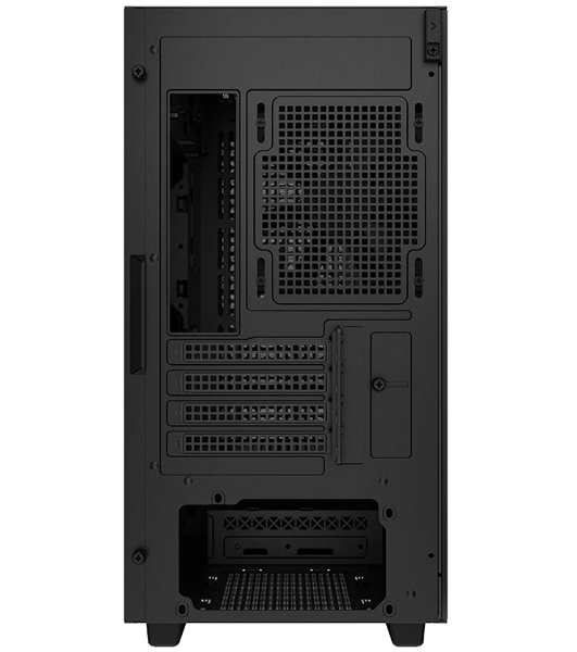 Компьютерный корпус Deepcool CH370 черный без БП mATX 1x120мм 1xUSB 2.0 1xUSB 3.0 audio bott PSU