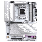 Материнская плата Gigabyte B850 AORUS ELITE WIFI7 ICE rev. 1.1, AM5, AMD B850, 4xDDR5, 4xSATA, 3xM.2, 1xPCIe 5.0 x16, 2xPCIe 3.0 x16, 1xDP, 1x2.5Gb LAN, Wi-Fi 7, Bluetooth 5.4, 1xUSB-C 10Gbps, 2xUSB-A 10Gbps, 5xUSB-A 5Gbps, 4xUSB-A 2.0, 3x3.5 мм + S/PDIF оптический, 7.1, ATX, фото 1