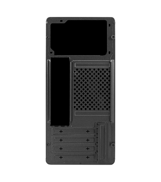 Корпус ExeGate BAA-503U2-AAA400, Mini-Tower, чёрный, 1 x 80/90 мм, БП 400 Вт
