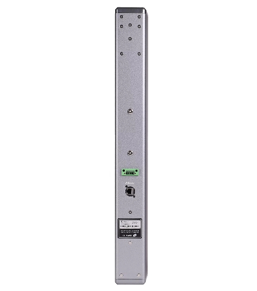 Звуковая колонна Intrend ITSPK-CL425PD-G активная 4x2,5', 60 Вт, вход DANTE, SPL 109dB, 106Hz18kHz, 120°х20° (HхV), вес 3.4 кг, угольный металлик, крепление в комплекте, (цена за 1шт., в упаковке 2 шт., продается парами)