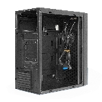 Компьютерный корпус Minitower ExeGate BAA-113U-AAA450 (mATX, БП AAA450 с вент. 8см, 2хUSB+1хUSB 3.0, аудио, черный), фото3