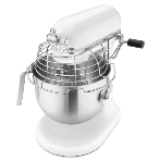 Миксер с подъемной чашей KitchenAid 5KSM7990XEWH Professional 6.9л белый, фото10