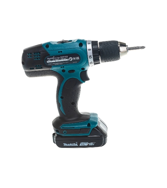 Дрель акк. Makita DDF453SYX5 (190497)18В 1х1.5Ач Li-ion БЗП