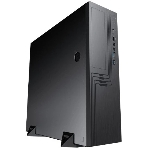 Компьютерный корпус EL555BK PM-300TFX 80+Bronze U3.0*2+U2*2+2*combo Audio; fan 9см; intrusion switch POWERMAN Slim Case 6143524, фото 1