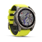 Умные часы Garmin Fenix 8 Solar Sapphire, 1.6' AMOLED, Wi-Fi, Bluetooth, NFC, 100м, серый / желтый, фото4